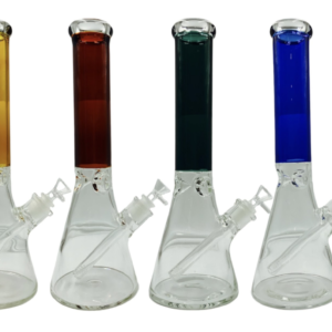 WATER PIPE 14” BEAKER COLOR TUBE 51X7MM